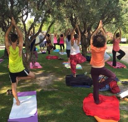 Yoga En Plein Air au château de Nice